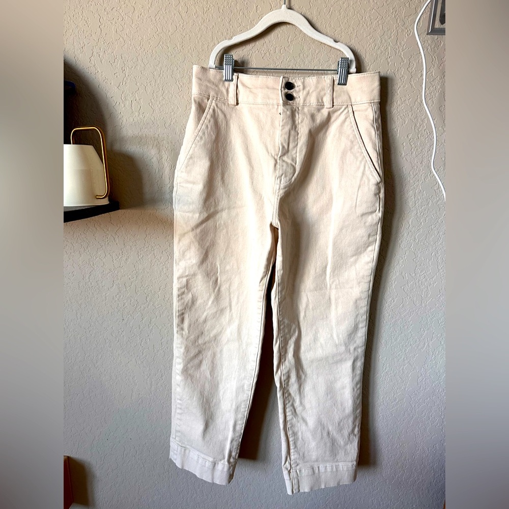 Everlane Organic Straight Leg Pant size 8